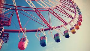 Aesthetic Ipad Ferris Wheel aesthetic ipad wallpaper