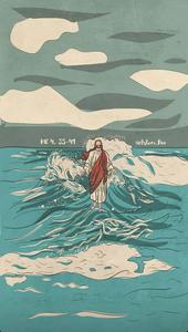 Aesthetic Jesus - Follow The Path to Redemption aesthetic jesus wallpaper