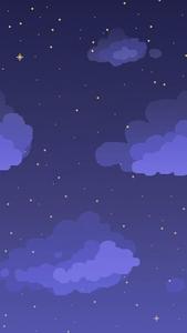 Aesthetic Phone Night Clouds aesthetic phone wallpaper