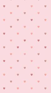 Aesthetic Pink iPhone Heart Polka Dots aesthetic pink iphone wallpaper