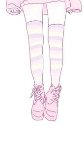 Aesthetic Pink iPhone Socks And Shoes aesthetic pink iphone wallpaper