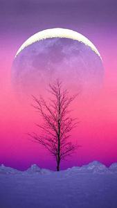 Aesthetic Pink Sunset Phone Background aesthetic phone wallpaper