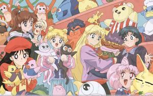 Aesthetic Sailor Moon Characters sailor moon wallpaper