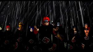 Aesthetic View of the Akatsuki Organization Wallpaper