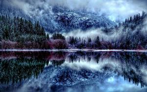 Aesthetic Winter Landscape winter wallpaper