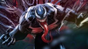 After months of containment, Venom finally releases his inner power venom wallpaper
