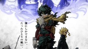 All Might and Midoriya - Preparing for the Final Battle my hero academia wallpaper
