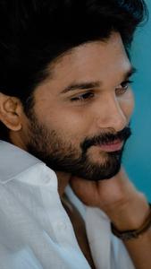 Allu Arjun HD Close-Up Smile allu arjun hd wallpaper