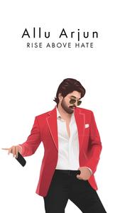 Allu Arjun HD Dancing Vector Art allu arjun hd wallpaper