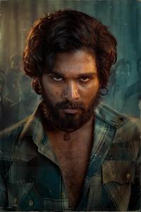 Allu Arjun HD Looking Angry allu arjun hd wallpaper