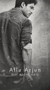Allu Arjun HD Looking Back allu arjun hd wallpaper