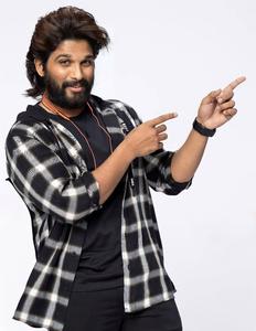Allu Arjun HD Pointing To The Right allu arjun hd wallpaper