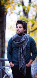 Allu Arjun HD Wearing Gucci Scarf allu arjun hd wallpaper