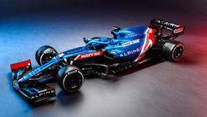 Alpine F1 A521 Race Car f1 wallpaper