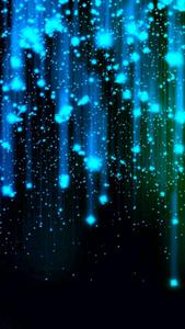 Amoled Falling Blue Lights amoled wallpaper