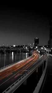 Amoled Long Exposure Cityscape amoled wallpaper