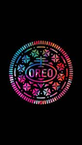 Amoled Multi-Colored Oreo Cookie amoled wallpaper