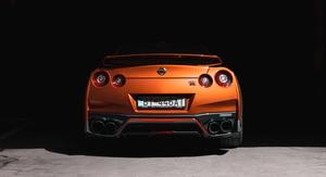 Amoled Orange Nissan SUV amoled wallpaper