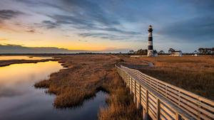An aerial view of the stunning Outer Banks beach. outer banks wallpaper