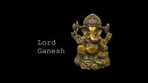 An Idol of Lord Ganesh for Peace and Prosperity ganesh wallpaper