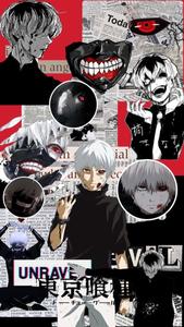 An Illustration of a Tokyo Ghoul Staring Out at the World tokyo ghoul wallpaper