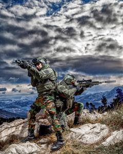 An imposing gun for a demanding task. gun wallpaper