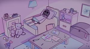 An Impossible Geometric Scene weirdcore wallpaper