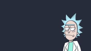 An Unamused Rick From Rick And Morty rick and morty wallpaper