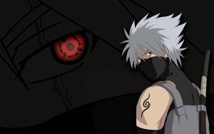 Anbu Kakashi with Sharingan Wallpaper