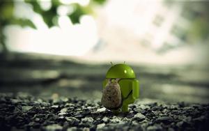 Android Robot Explorer android wallpaper