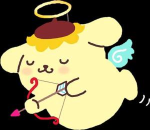 Angel Cinnamoroll With Arrow Wallpaper