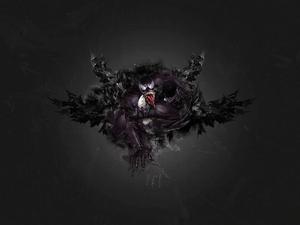 Angry Black Venom venom wallpaper