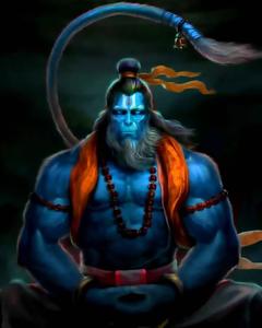 Angry Hanuman Meditating angry hanuman wallpaper