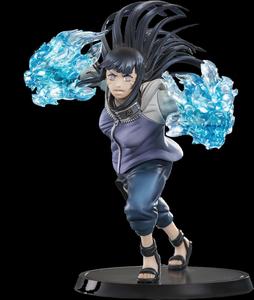 Animated Character With Blue Chakra Beasts hinata wallpaper