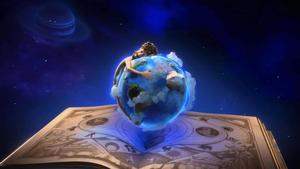 Animated Lil Dicky Hugging Earth Background earth wallpaper
