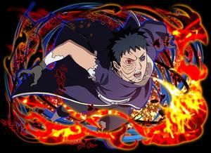 Animated_ Obito_ Uchiha_ Fire_ Escape Wallpaper
