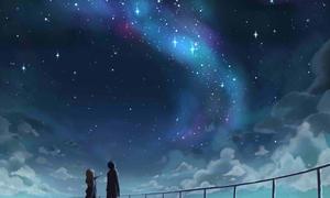 Anime Aesthetic Starry Sky anime aesthetic wallpaper