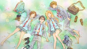 Anime Aesthetic Your Lie In April anime aesthetic wallpaper