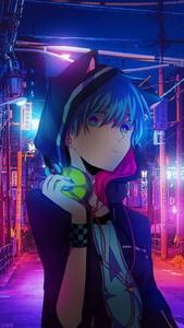 Anime Boy In Futuristic City Good PFP good pfp wallpaper