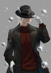 Anime Boy Taking a Joyful Walk anime boy wallpaper