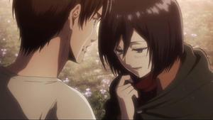 Anime Couple Attack On Titan anime couple wallpaper