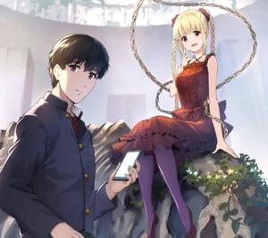 Anime Couple Darwin's Game anime couple wallpaper