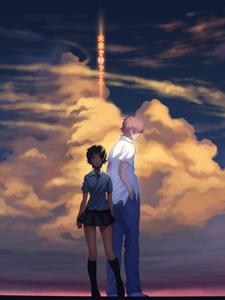 Anime Couple Girl Who Leapt Thru Time anime couple wallpaper