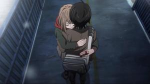 Anime Couple Orange anime couple wallpaper