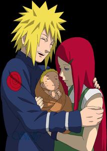 Anime Family Embrace minato wallpaper