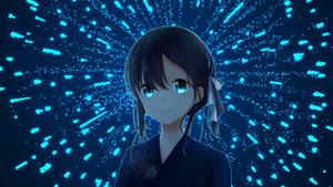 Anime Girl in Fantasy Land anime girl wallpaper