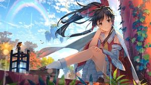 Anime Girl with a Summer vibe anime girl wallpaper