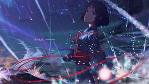 Anime Live Mitsuha anime live wallpaper