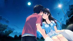 Anime Love City Night Lights anime love wallpaper