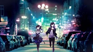 Anime Love City Streets anime love wallpaper